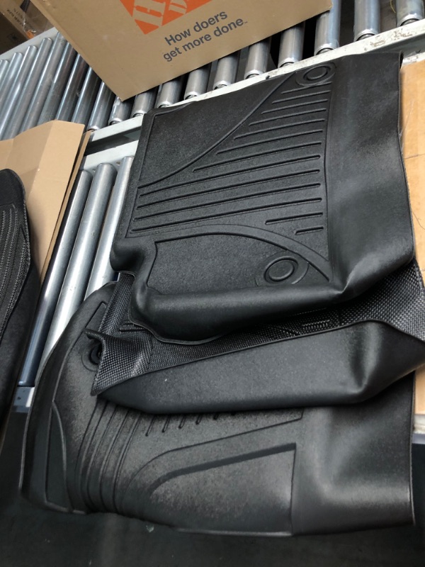 Photo 3 of **Read notes***
Automotive Floor Mats & Cargo Liners Trunk Set Compatible with 2019-2024 Cadillac XT4, All Weather Car Accessories Floor Liner 1st and 2nd Row Car Mat Black. Floor Mat & Cargo Liner Set