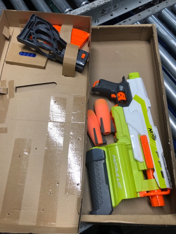 Photo 2 of (READ FULL POST) NERF Modulus Demolisher 2-in-1 Motorized Blaster, Fires Darts and Rockets (Amazon Exclusive)
