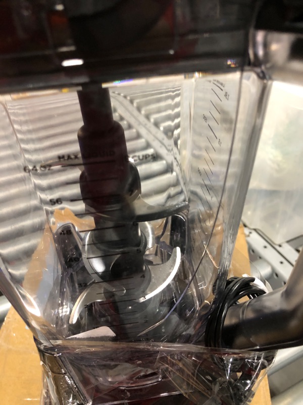 Photo 3 of **NONREFUNDABLE**FOR PARTS OR REPAIR**SEE NOTES**
Ninja NJ601AMZ Professional Blender with 1000-Watt Motor & 72 oz Dishwasher-Safe Total Crushing Pitcher for Smoothies, Shakes & Frozen Drinks, Black
