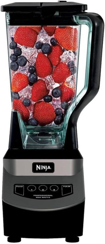 Photo 1 of **NONREFUNDABLE**FOR PARTS OR REPAIR**SEE NOTES**
Ninja NJ601AMZ Professional Blender with 1000-Watt Motor & 72 oz Dishwasher-Safe Total Crushing Pitcher for Smoothies, Shakes & Frozen Drinks, Black
