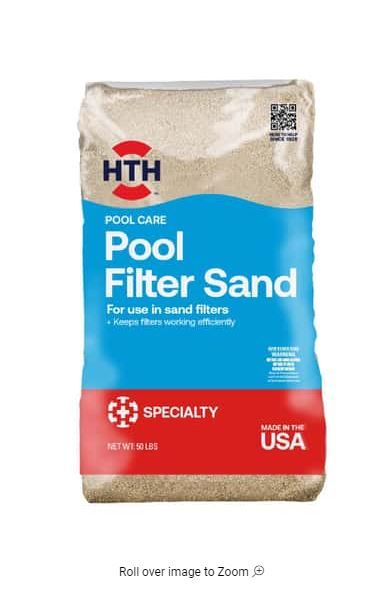 Photo 1 of (READ FULL POST) HTH 67074 Filter Sand Care for Swimming Pools, 50 lbs
