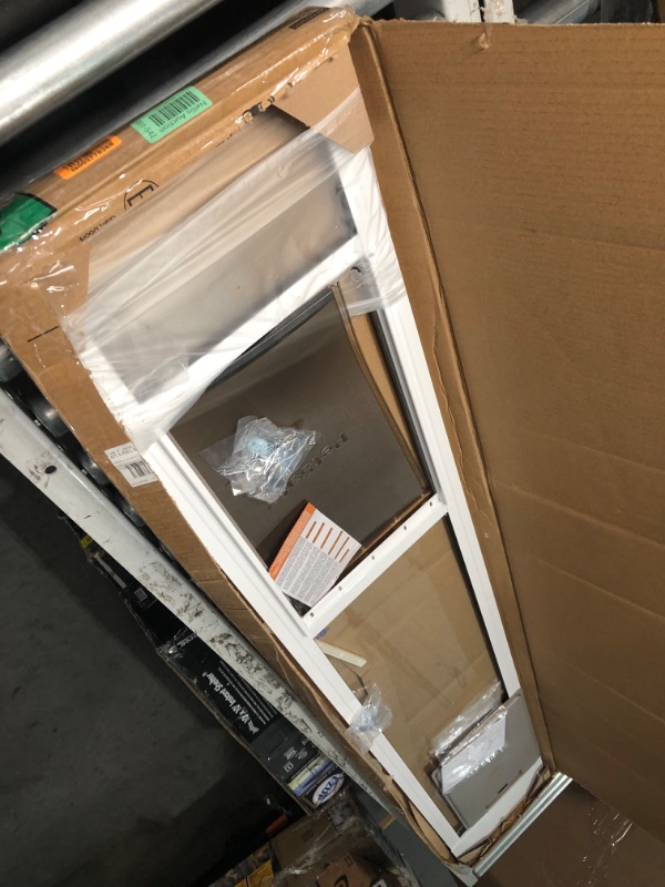 Photo 5 of ***USED - PREVIOUSLY OPENED - LIKELY MISSING PARTS - UNABLE TO VERIFY FUNCTIONALITY***
PetSafe 1-Piece Sliding Glass Pet Door for Dogs & Cats - Adjustable Height 75 7/8" to 80 11/16"- Large, White, No-Cut Install, Aluminum Patio Panel Insert, Great for Re