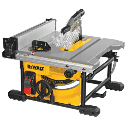 Photo 1 of 15 Amp Corded 8-1/4 in. Compact Portable Jobsite Tablesaw (Stand Not Included)
