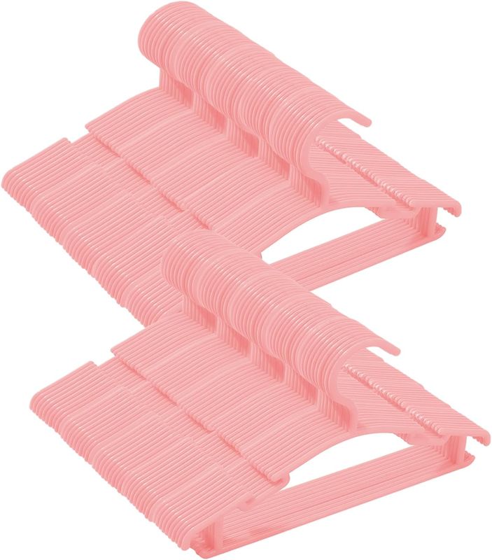 Photo 1 of 100 Pack Pink hangers