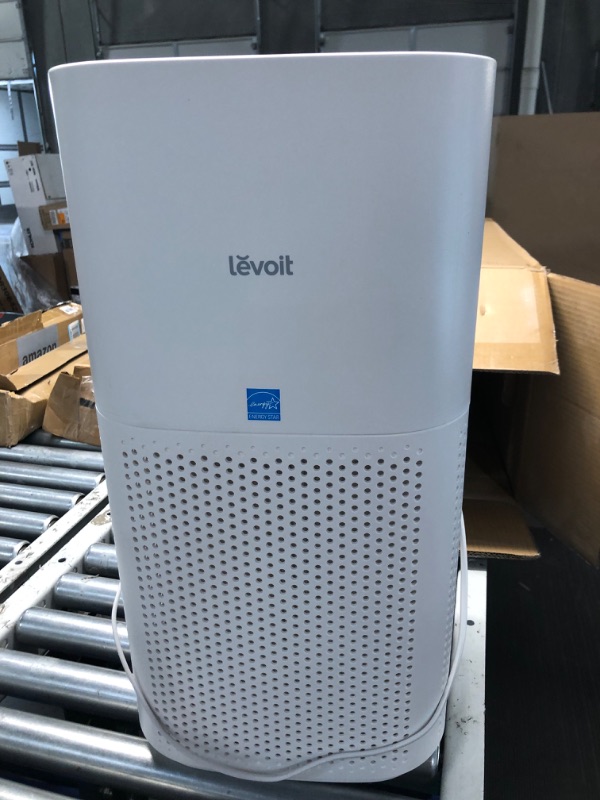 Photo 5 of ***USED - POWERS ON - UNABLE TO TEST FURTHER***
LEVOIT Air Purifiers for Home Large Room Up to 3175 Sq. Ft with Smart WiFi, PM2.5 Monitor, HEPA Sleep Mode, 3-in-1 Filter for Smoke, Pet Allergies, Dust and Odor, Alexa Control, Core 600S-P, White