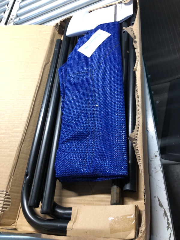Photo 1 of **MISSING PARTS READ NOTES**
The Original Coolaroo Elevated Pet Dog Bed for Indoors & Outdoors, Medium, Aquatic Blue