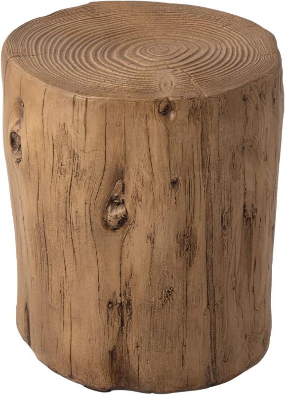 Photo 1 of (STOCK PHOTO FOR SAMPLE ONLY) - Wood Stump Stool