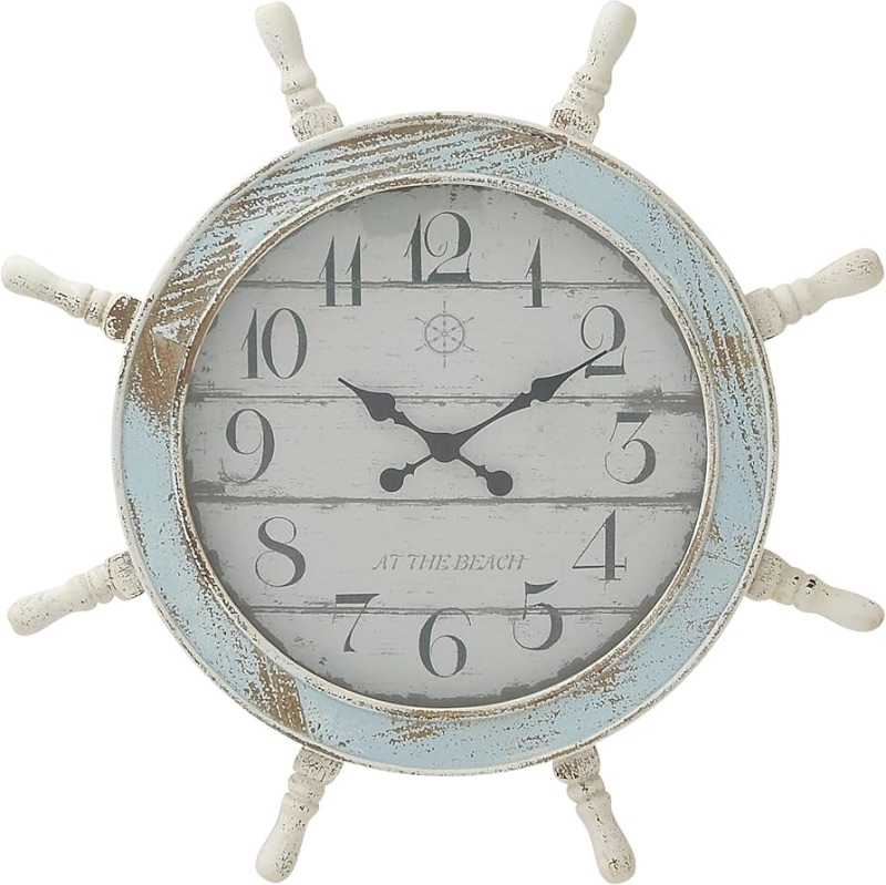 Photo 1 of  Boat Ship Wheel Wall Clock
