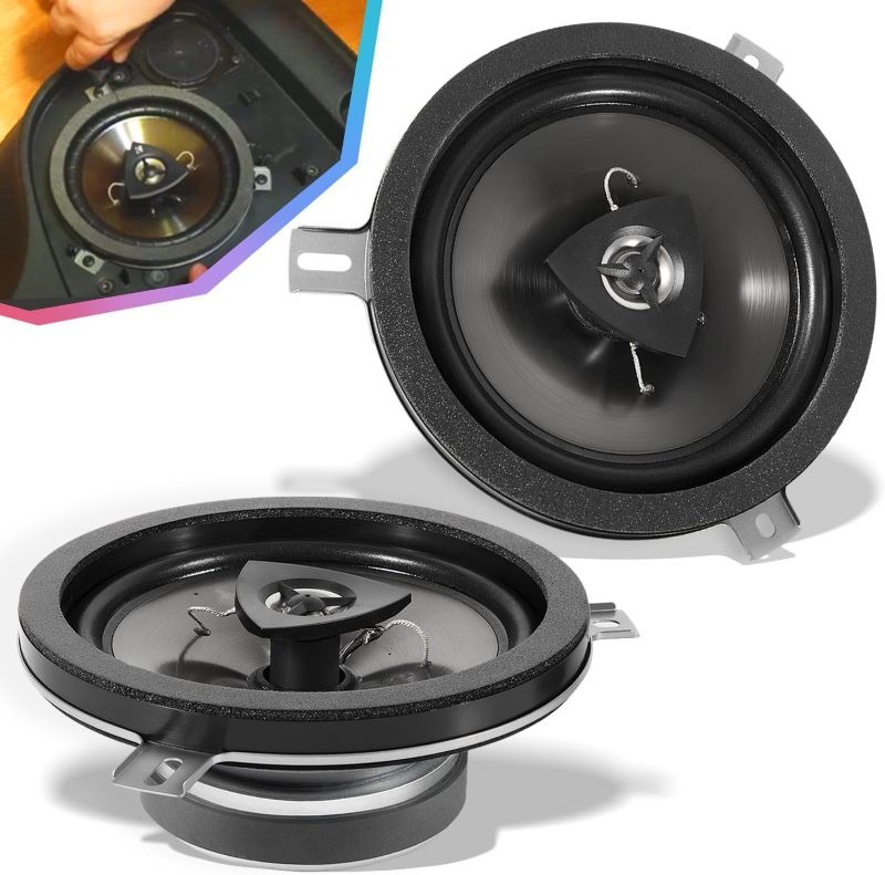 Photo 1 of 2 Pack Replace for Mopar Kicker Speaker Upgrade 2007-2018 Jeep Wrangler JK JKU, 77KICK10
