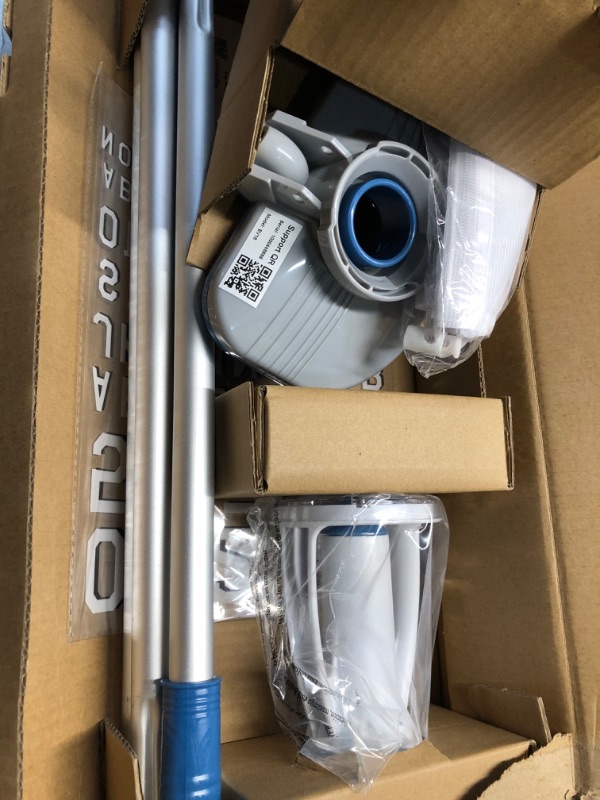 Photo 3 of ***USED - LIKELY MISSING PARTS - UNABLE TO VERIFY FUNCTIONALITY***
KOKIDO (2023 New) Rechargeable Pool Spa Hot Tub Vacuum with Pole, Works in 104°F water, IPX8 Waterproof