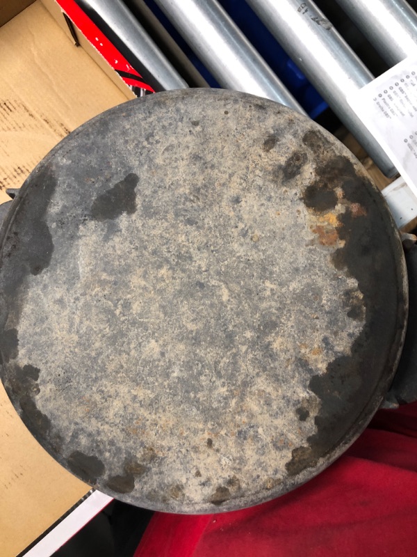 Photo 3 of ***HEAVILY USED - RUSTED - SEE PICTURES***
Weber Porcelain-Enameled Cast-Iron Non-stick Griddle, 12"