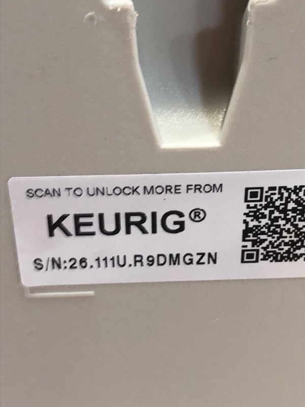 Photo 4 of (see images for damage)Keurig K-Express Coffee Maker, Single Serve K-Cup Pod Coffee Brewer, Warm Stone