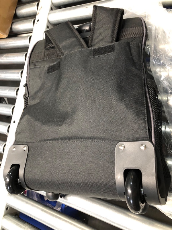 Photo 3 of (see all images) 16" Compact Rolling Backpack