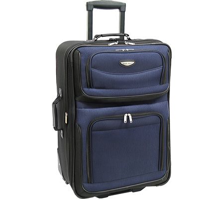 Photo 1 of ***DAMAGED - HAS A HOLE - FRAME IS BENT AND IS BULGING OUT - SEE PICTURES***
Travel Select® Amsterdam — 29" Rolling Suitcase Luggage Expandable Lightweight Travel Bag Red Blue