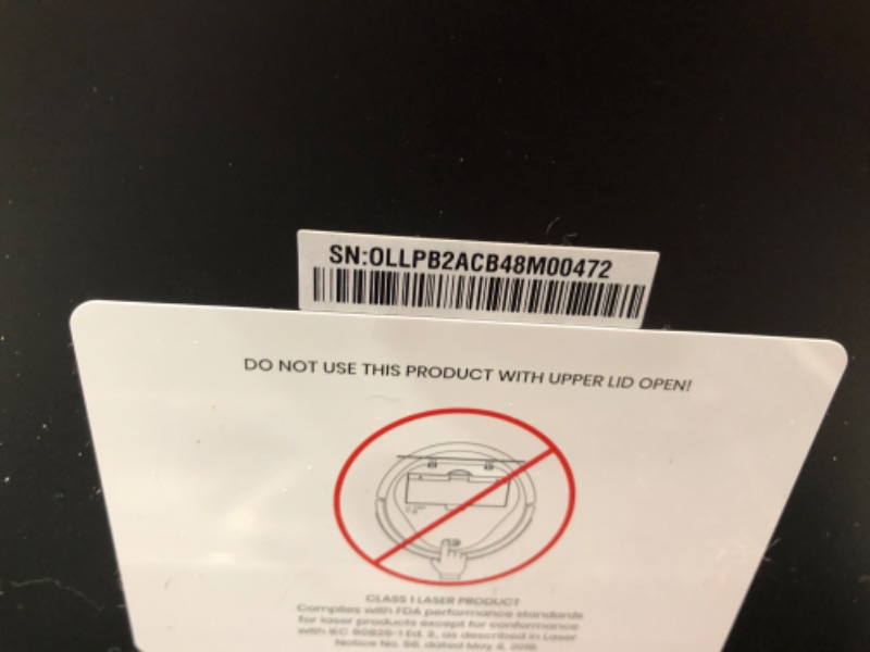 Photo 4 of ***USED - UNABLE TO TEST - LIKELY MISSING PARTS***
Trifo Emma Robot Vacuum Cleaner Wi-Fi Connected, Alexa/Google Assistant Voice Control, 4000Pa Strong Suction, Schedule Cleaning Self-Charging Smart Robotic Vacuums for Pet Hair/Carpet/Hard Floor (8D)