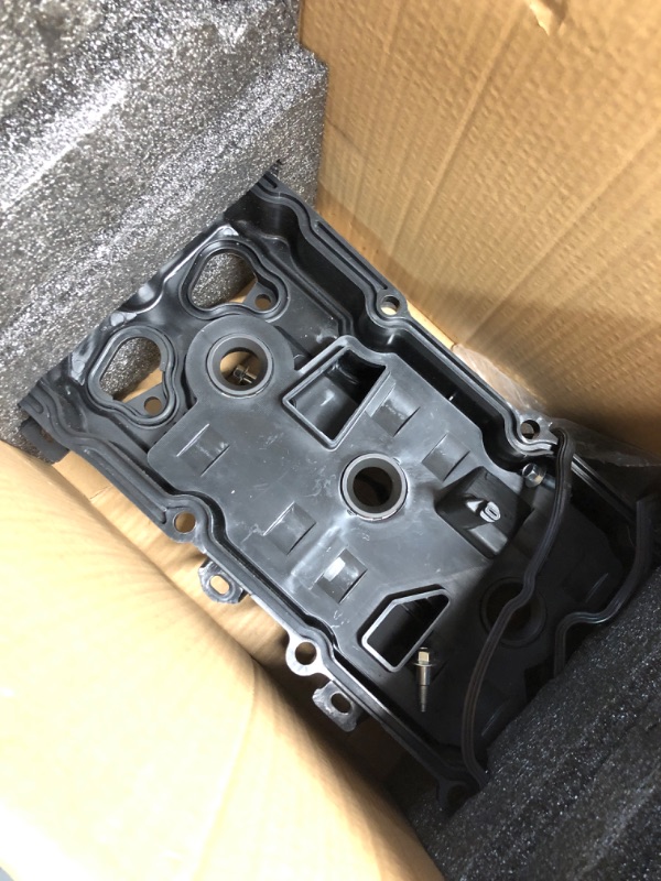 Photo 4 of *SEE NOTES* MITZONE Engine Valve Cover Kit Left & Right with Gasket & Bolts Compatible with 2009-2014 Nissan Murano Quest 3.5L Replace# 13264-JP01A 13264-JP01B