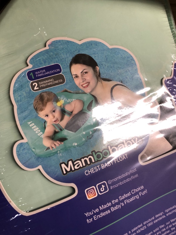 Photo 3 of *stock photo for reference* Swimways Sun Canopy Inflatable Infant Spring Float for Infants 3-9 Months, Mermaid Design 1-Mermaid