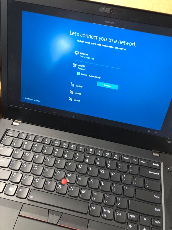 Photo 7 of Lenovo ThinkPad T480 14 HD Laptop - Intel Core i5-8350U, 16GB RAM, 256GB SSD, Webcam, Windows 10 Pro (Renewed) 16GB RAM+256GB SSD