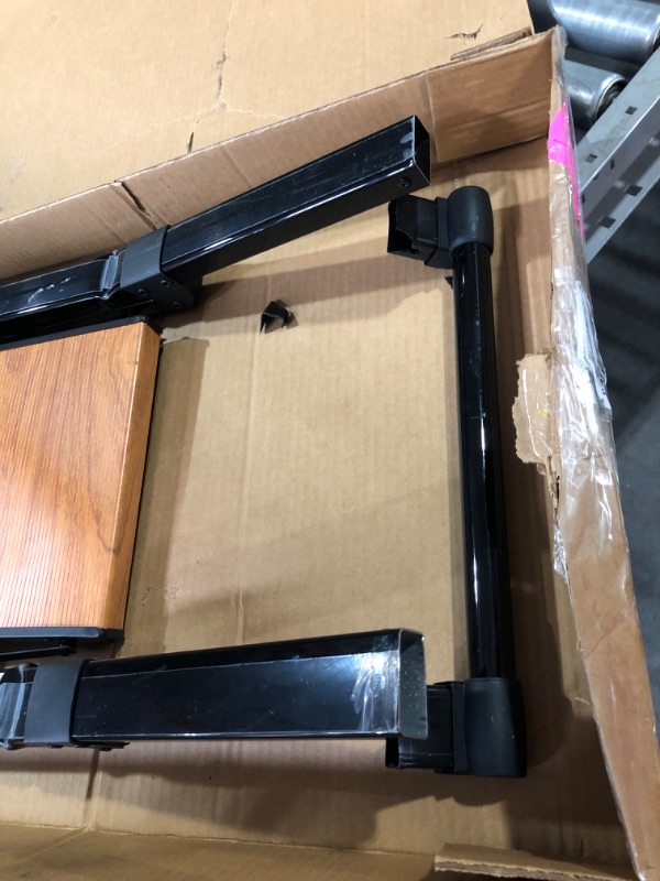 Photo 1 of **damaged**Step Ladder, 5-Step Folding Ladder with Wide Pedals, Tall Aluminum Ladder with Non-Slip Feet,