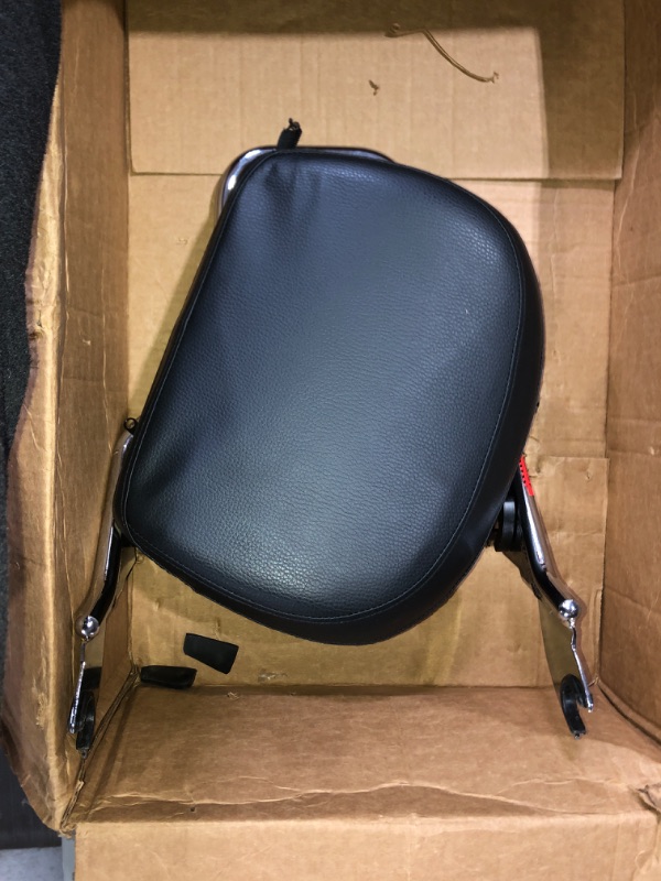 Photo 2 of (NON-REFUNDABLE) Chrome Detachable Backrest Sissy Bar With Pad Compatible with 2009-2023 Harley Touring Road King Electra Glide CVO Street Glide Road Glide Ultra Limited