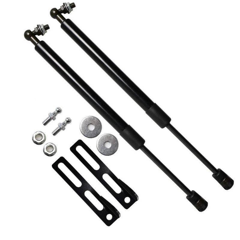 Photo 1 of Lift Supports for Nissan Rogue Sport 2014-2019 Front Bonnet Hood Modify Carbon Fiber Gas Charged Shock Dampers Spring Struts Bar (2 PCS) (Normal Black)
