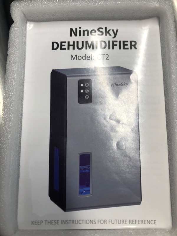 Photo 4 of (see all images)NineSky Dehumidifier for Home, 85 OZ Water Tank, (800 sq.ft) Dehumidifiers 
