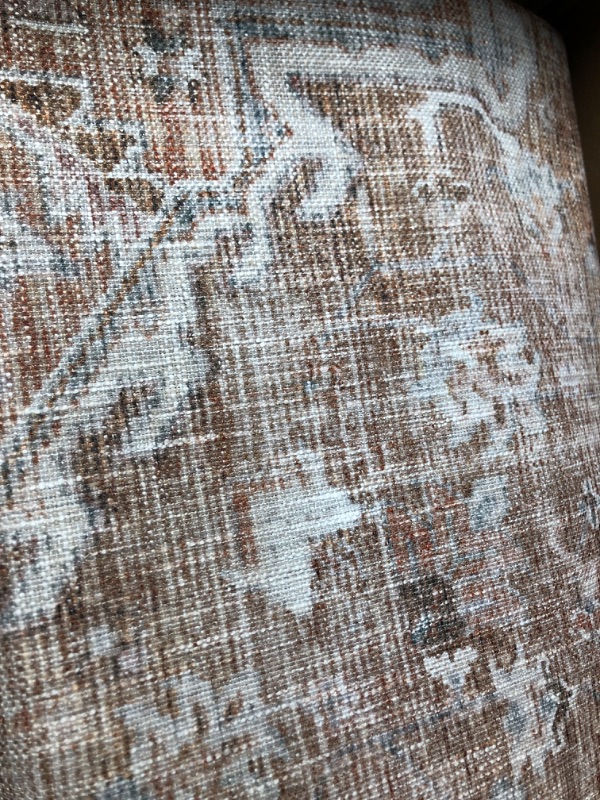 Photo 1 of Small Area Rug 2x3,Non Slip Neutral Farmhouse Washable Entryway Rug Indoor,Tan Beige and Light Brown 2'x3' Coffee