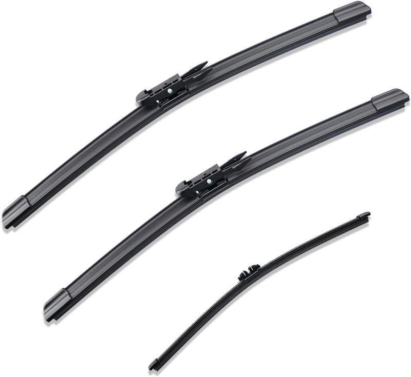 Photo 1 of 28"+28" Windshield Wipers With 11" Rear Wiper Blade Sets Automotive Replacement for 2013-2021 Ford Escape,2012-2018 Ford Kuga Easy For Installation (Pack of 3)
