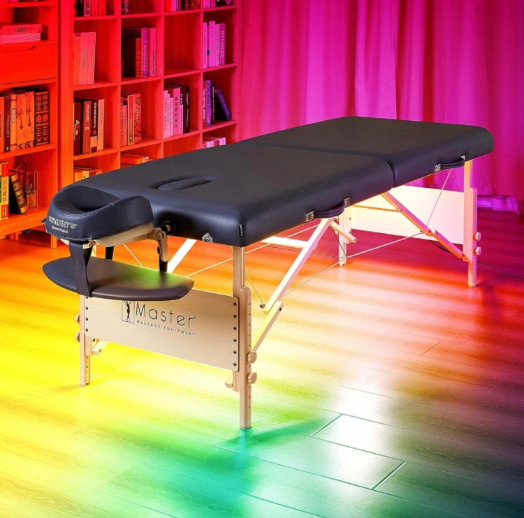 Photo 1 of Master Massage Aurora Ambient Lighting for Massage Tables Create Relaxing Atmosphere Perfect for Spa Salon Bed Easy Installation Upgrade Your Massage Experience Today (Aurora)