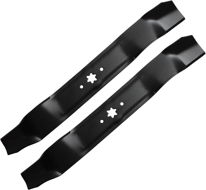 Photo 1 of (2 Pack) Replacement Mulching Lawn Mower Blades for MTD/Cub Cadet/Troy Bilt 942-04126 942-0616 942-0616A 942-04087 742-04126 742-0616 742-0616A 742-04087
