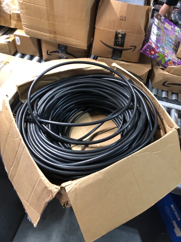 Photo 2 of (NON-REFUNDABLE) Raindrip 052050 .25-Inch Drip Irrigation Supply Tubing, 500-Foot, for Drip Emitters, Irrigation Parts, and Drip Systems, Black Polyethylene
