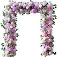 Photo 1 of ***SEE NOTES*** 
KAHAUL 2PC of 39 Inches Artificial Purple Floral Swag for Arch Garden Party