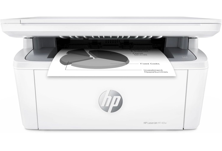 Photo 1 of HP LaserJet MFP M140w Wireless Printer, Print, scan, copy, Fast speeds, Easy setup, Mobile printing, Best-for-small teams, Instant Ink eligible