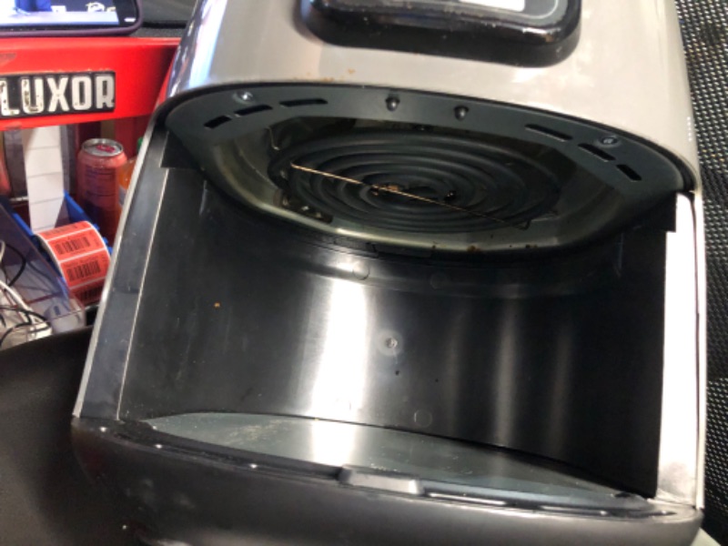 Photo 8 of ***ITEM TESTED FOR POWER, UNABLE TO TEST FURTHER***Ninja AF101 Air Fryer that Crisps, Roasts, Reheats, & Dehydrates, for Quick, Easy Meals, 4 Quart Capacity, & High Gloss Finish, Grey 4 QT Grey