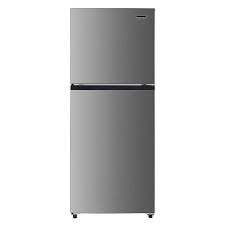 Photo 1 of ***USED - DAMAGED - SEE COMMENTS***
18.5 in. W, 4.5 cu. ft. 2-Door Mini Refrigerator, with Freezer in Platinum Steel