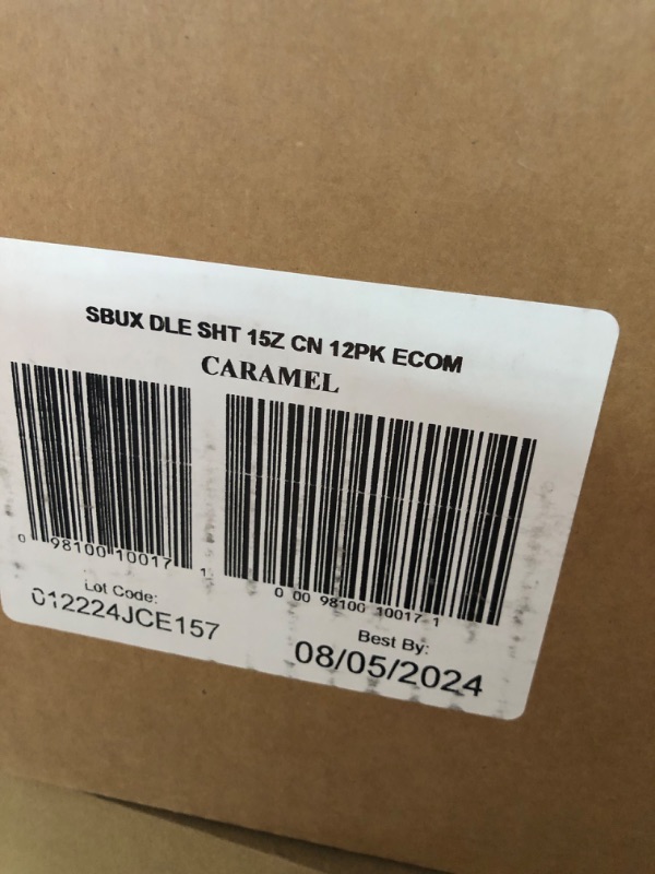 Photo 2 of ***NON REFUNDABLE***
Starbucks Doubleshot Energy Drink Coffee Beverage, Caramel, Iced Coffee, 15 fl oz Cans (12 Pack) (Packaging May Vary) Caramel 15 Fl Oz (Pack of 12)