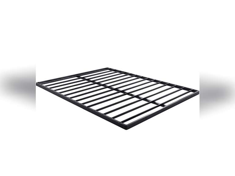 Photo 1 of (READ FULL POST) ZINUS Quick Lock Bunkie Board, Box Spring & Bed Slat Replacement, Metal Frame with Steel Slats, Easy Assembly, King, Bunkie Board only
