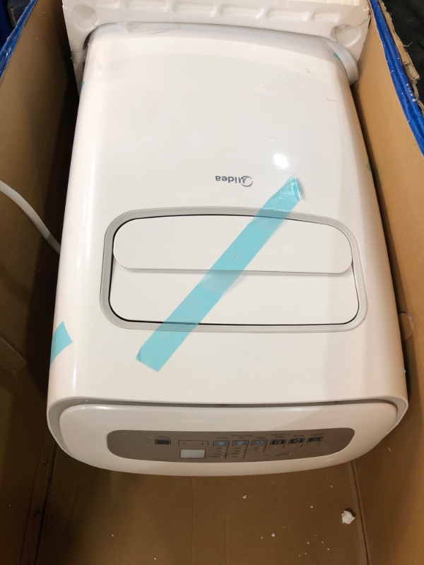 Photo 3 of (READ FULL POST)Midea 3-in-1 Portable Air Conditioner, Dehumidifier, Fan, for Rooms Up to 200 Sq ft Enabled, 10,000 BTU Doe (5,800 BTU SACC) Control with R MAP10S1CWT