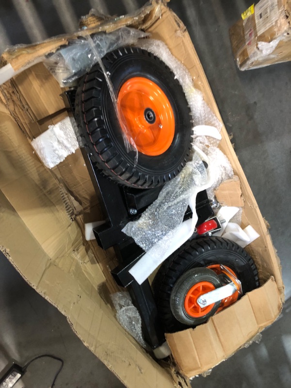 Photo 3 of ***USED - PREVIOUSLY OPENED - LIKELY MISSING PARTS - SEE PICTURES***
Adjustable Trailer Dolly 1500 lbs. Trailer Mover with 23.6 - 35.4 in. Height and 2 in. Ball for Moving Car, RV, Trailer