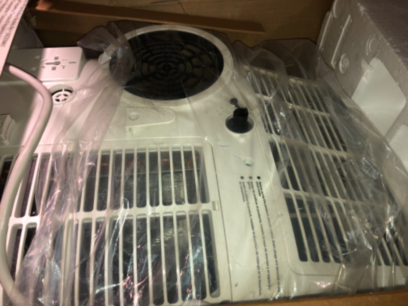 Photo 4 of **USED FOR PARTS ONLY NON-REFUNDABLE**Honeywell 10,000 BTU Portable Air Conditioner for Bedroom, Living Room, Office, Kitchen, 115V, Cools Up To 450 Sq. Ft. with Remote Control, Dehumidifier and Fan, 24-hour Timer, White 10,000 BTU 450 Sq. Ft.