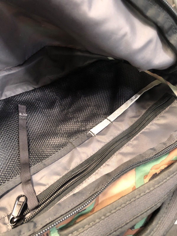 Photo 5 of ***MISSING FRONT STRAPS*** THE NORTH FACE Jester Commuter Laptop Backpack, Deep Grass Green Painted Camo Print/Asphalt Grey, One Size