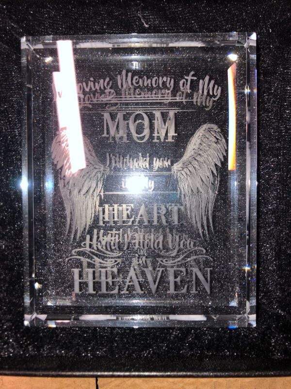 Photo 2 of ***STOCK PHOTO REFERENCE ONLY*** Gifts for Mom from Daughters Sons, Mom Gifts - (IN LOVING MEMORY) 