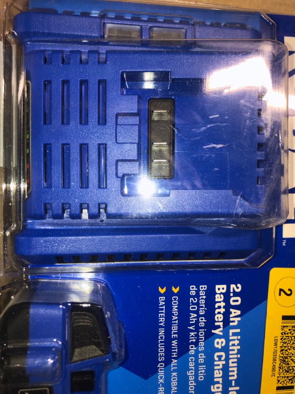 Photo 1 of **STOCK PHOTO FOR REFERENCE ONLY**READ NOTES**
Kobalt 24-V hium-ion Battery and Charger (2 Ah)