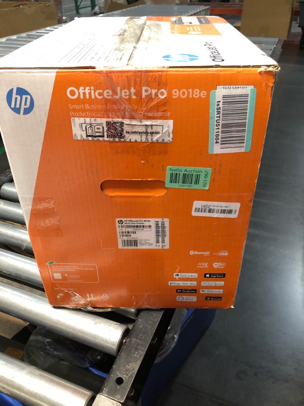 Photo 5 of (READ FULL POST) HP OfficeJet Pro 9018e Wireless Color All-in-One Printer with Bonus 6 Months Instant Ink with HP+ (1G5L5A), White Office Jet 9018e Printer Black, White