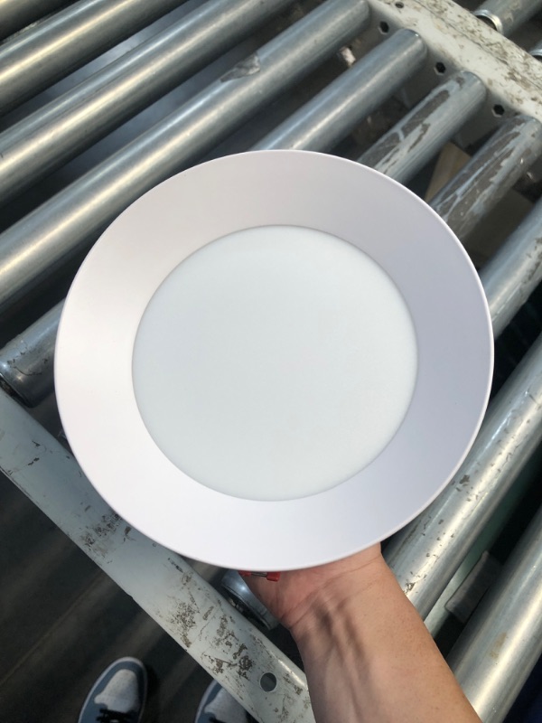 Photo 1 of (READ FULL POST) Flexinstall Dual Band 6 in. White Integrated LED Ceiling Light with 5CCT Plus DuoBright
