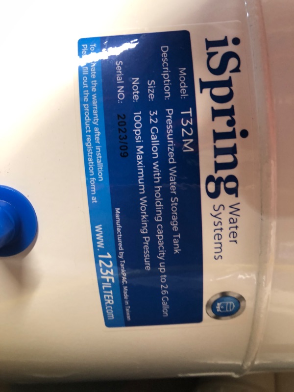 Photo 4 of **missing parts**
iSpring RCC7AK 6 Stage Under Sink Reverse Osmosis Drinking Water Filter System