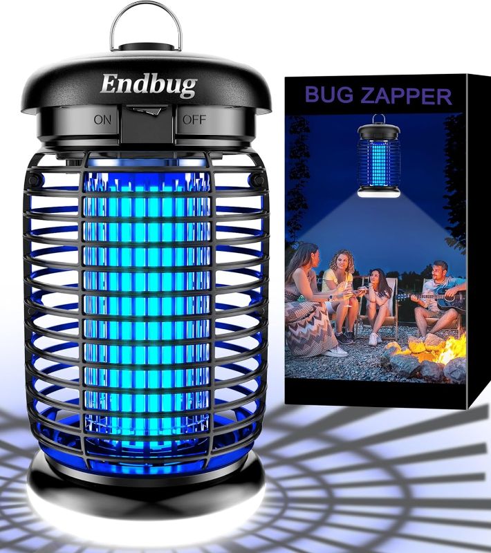 Photo 1 of ***PARTS ONLY******NON REFUNDABLE***
Endbug Bug Zapper, Bug Zapper Outdoor Indoor with LED Light, Electric Mosquito Zapper Fly Zapper, Waterproof Mosquito Killer Insect Zapper Fly Trap for Outside Patio Garden Backyard Home, Plug in
