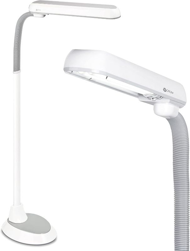 Photo 1 of (READ FULL POST) OttLite 24 Watt Floor Lamp with Flexible Neck