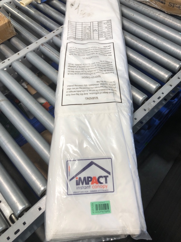 Photo 1 of **general post 
3m X 3m White Tarp Waterproof 7.5 mil(2-Pack) Medium Duty All Purpose Poly Tarps