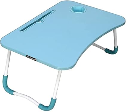 Photo 1 of ortable Laptop Table (Finish Color - Blue, Pre Assembled)